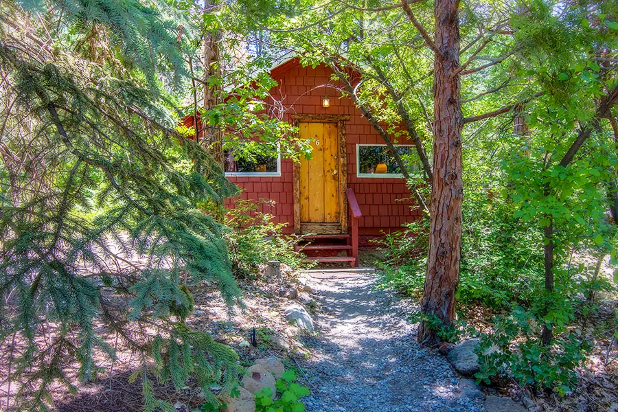 cottage in the woods