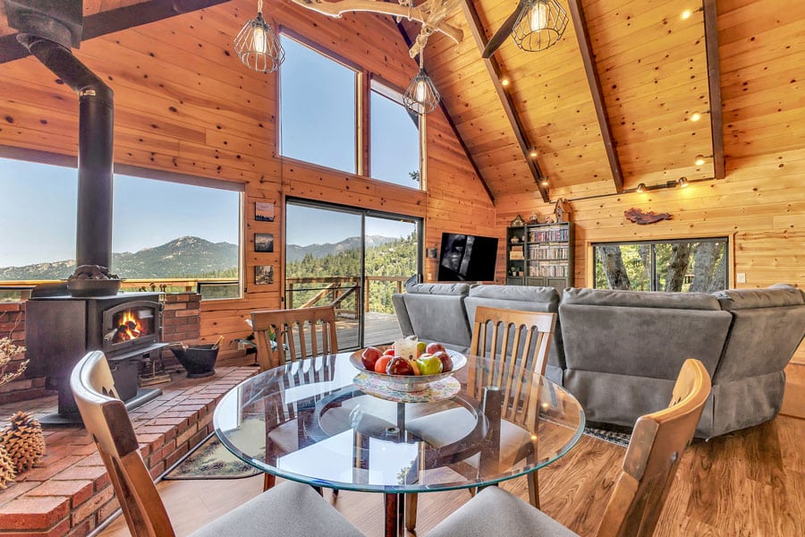 Stonewood vacation rental living area