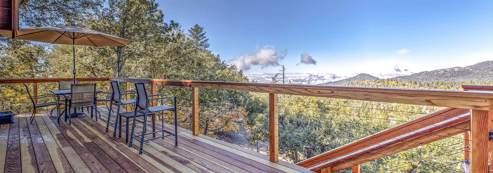 View from one of our Vacation Rentals
