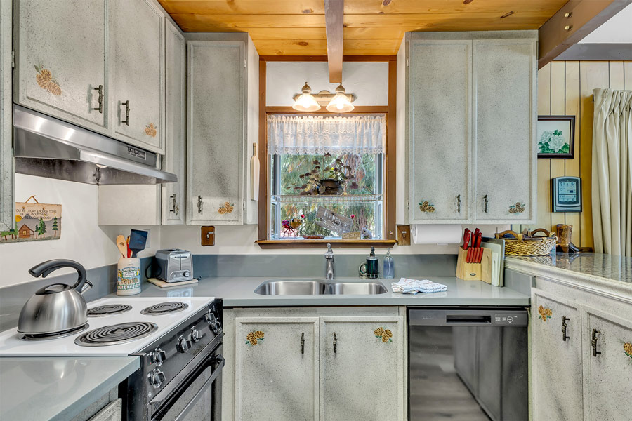 The Ward Cabin Kitchen